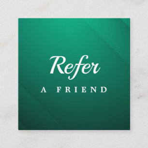 Professional Salon & Spa Referral Card Editable