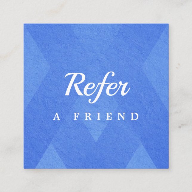 Professional Salon & Spa Referral Card | Editable  (Front)