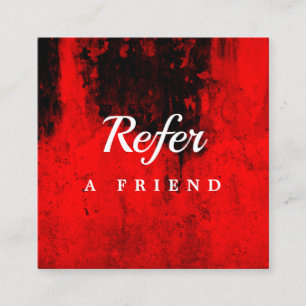 Professional Salon & Spa Referral Card   Editable 