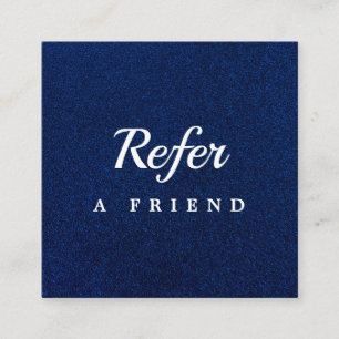 Professional Salon & Spa Referral Card Editable