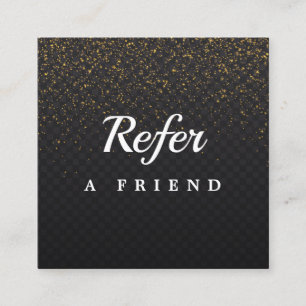 Professional Salon & Spa Referral Card Editable