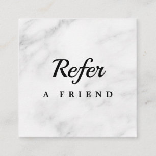 Professional Salon & Spa Referral Card   Editable 