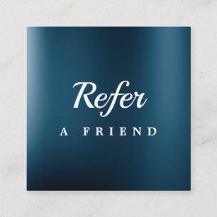Professional Salon & Spa Referral Card Editable