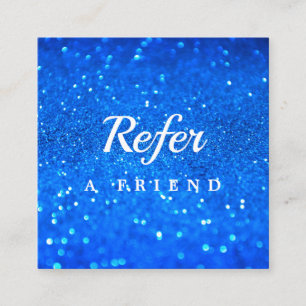 Professional Salon & Spa Referral Card Editable