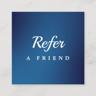 Professional Salon & Spa Referral Card   Editable 