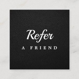 Professional Salon & Spa Referral Card Editable