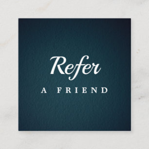 Professional Salon & Spa Referral Card Editable