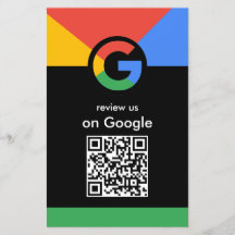 Professional Scan to Review Google QR Code Busines