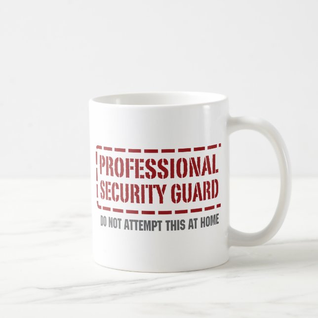 Professional Security Guard Coffee Mug (Right)