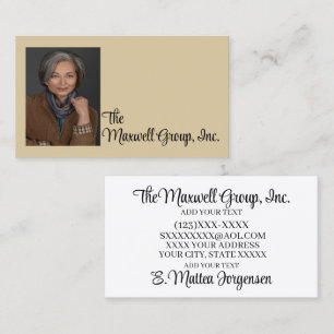 Professional Services Business Card