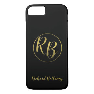 Professional Simple Black Gold - iPhone Case