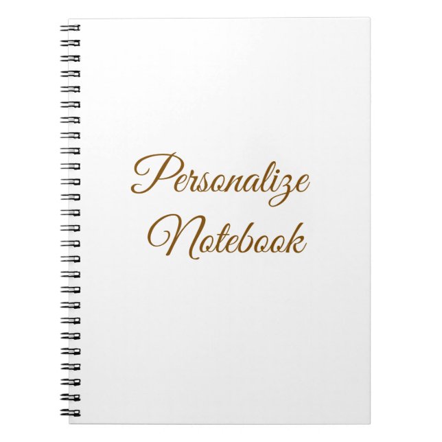 professional simple custom notebook (Front)