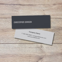 Professional Simple Elegant Blue Grey Consultant