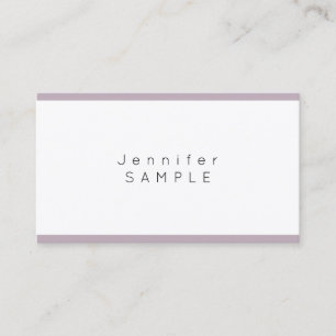 Professional Simple Modern Cool Design Elegant Business Card
