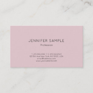 Professional Simple Modern Elegant Template Cute Business Card