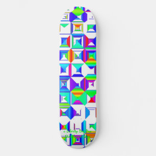 PROFESSIONAL SKATEBOARDS - RAINBOW SQUARES - RAD