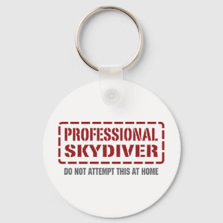 Professional Skydiver Key Ring