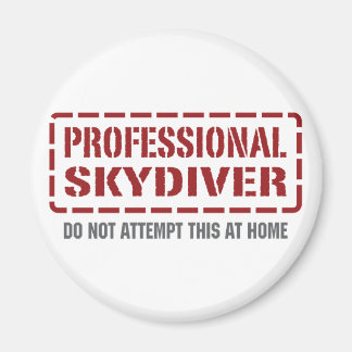 Professional Skydiver Magnet