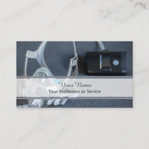 Professional sleep apnoea cpap business card