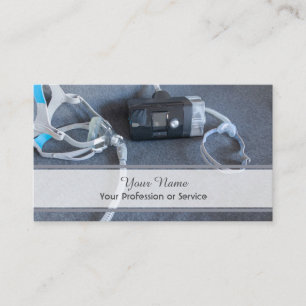 Professional sleep apnoea cpap business card