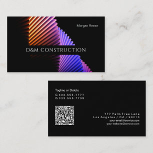 Professional, Smart Design, QR Code Business Card