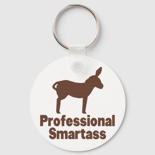 Professional Smartass Key Ring (Front)