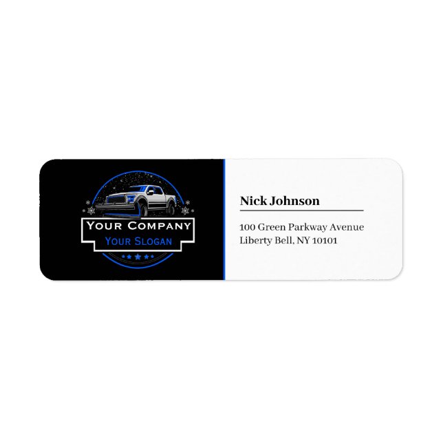 Professional Snow Removal, Snow Ploughing Company (Front)