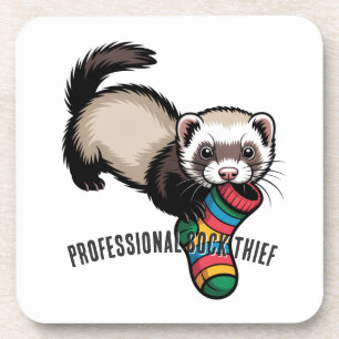 Professional Sock Thief Coaster