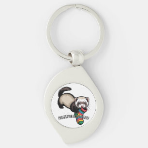 Professional Sock Thief Key Ring