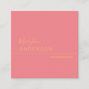 Professional  - square business card