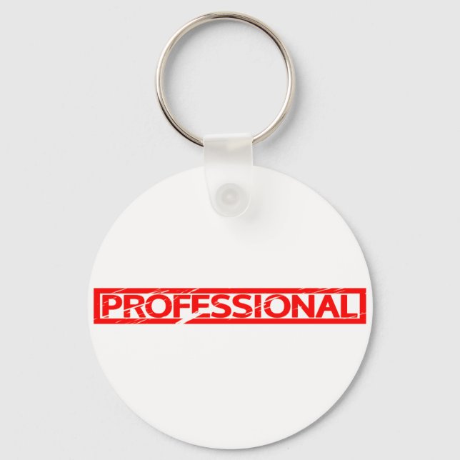 Professional Stamp Key Ring (Front)