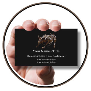 Professional Stock Trader Business Card