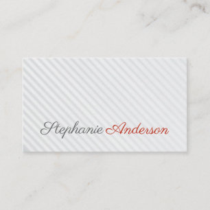 Professional   Stripes Business Card