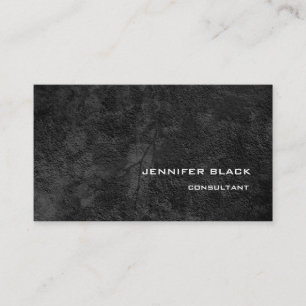Professional Stylish Grey Pattern Modern Elegant Business Card