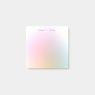 Professional Template Modern Elegant Colorful Post-it Notes