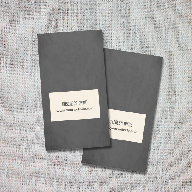 Professional Texture Grey Pale Pink Consultant Business Card (Creator Uploaded)