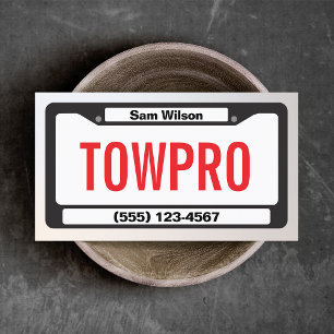 Professional Tow Truck Service  Business Card