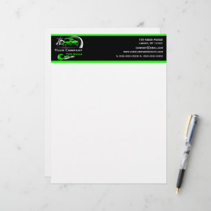 Professional Towing Company, Hauling Service Busin Custom Letterhead