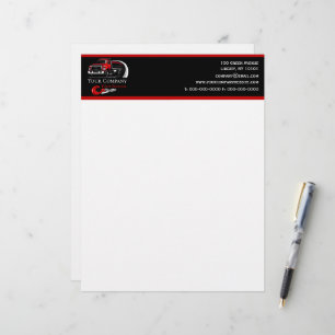 Professional Towing Company, Hauling Service Custom Letterhead