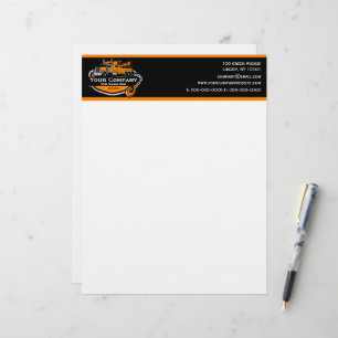 Professional Towing Company, Hauling Service Custom Letterhead