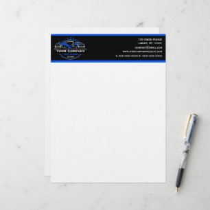 Professional Towing Company, Hauling Service Custom Letterhead