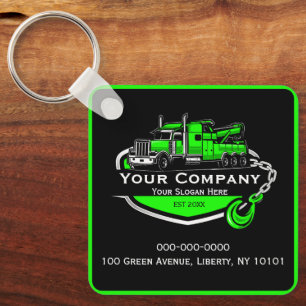 Professional Towing Company, Hauling Service Key Ring