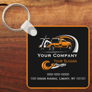 Professional Towing Company, Hauling Service Key Ring