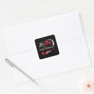 Professional Towing Company, Hauling Service Square Sticker