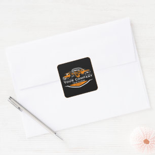 Professional Towing Company, Hauling Service Square Sticker