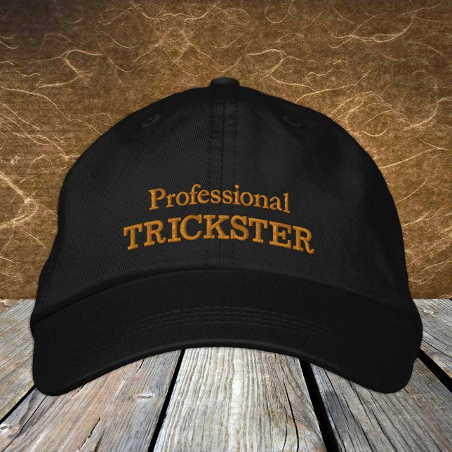 Professional TRICKSTER embroidered trucker hat (Creator Uploaded)