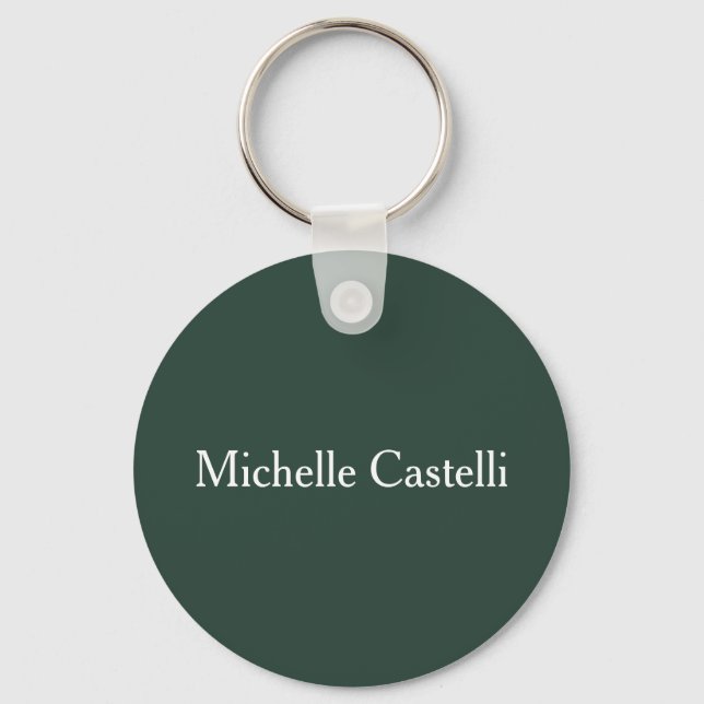 Professional Unique Classical Minimalist Key Ring (Front)
