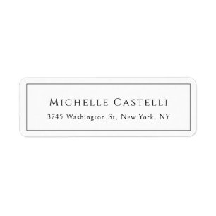 Professional Unique Classical Simple Black & White