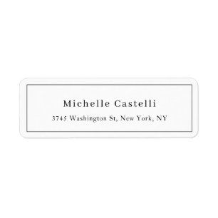 Professional Unique Classical Simple Black & White