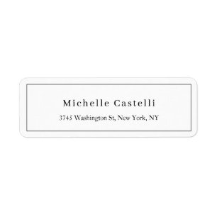 Professional Unique Classical Simple Black & White